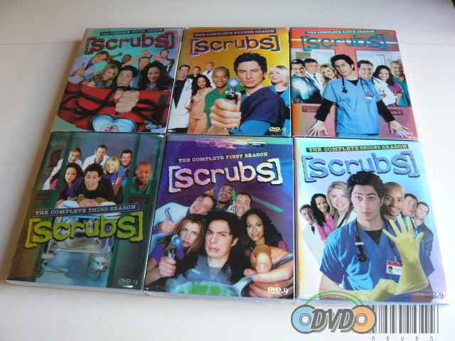 Scrubs Season 1-6 DVD Boxset English Version