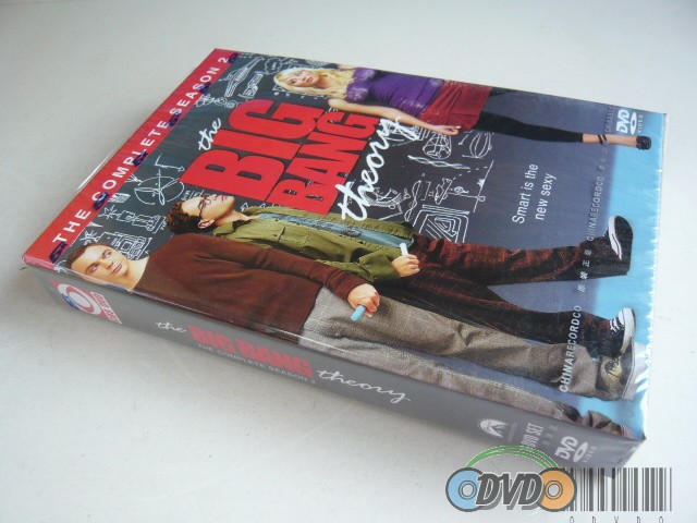The Big Bang Theory The Complete Season 2 DVD Boxset English Version