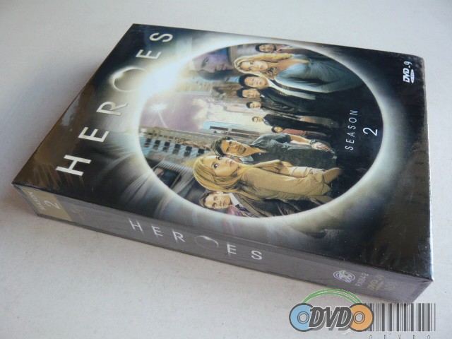 Heroes Season 2 D9 DVD Boxset English Version