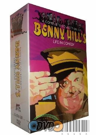 Benny Hill\'s LIFEIN COMEDY COLLECTION DVD BOX SET
