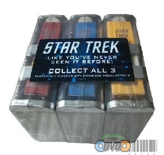 Star Trek COLLECT ALL 3 DVD Box Set