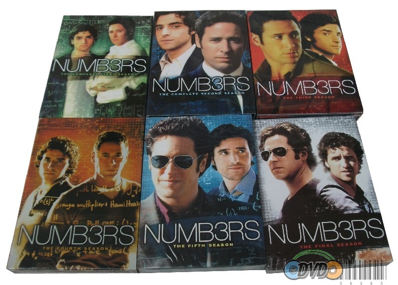 NUMB3RS Complete Season 1-6 DVD Box Set