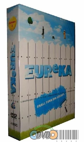 Eureka Complete Season 3 DVDS BOXSET ENGLISH VERSION